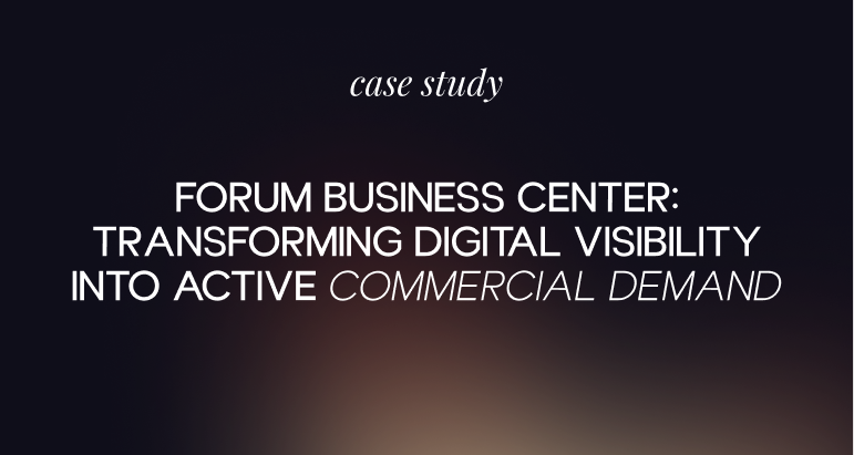 Forum Business Center: Transforming Digital Visibility into Active Commercial Demand